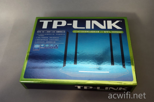 TP-link6300包装盒