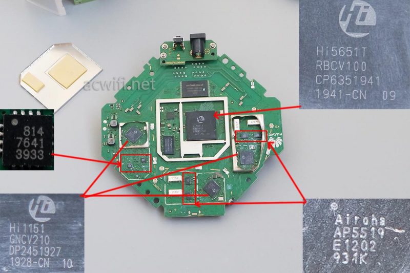 荣耀猎人路由器拆机，弄坏了一点