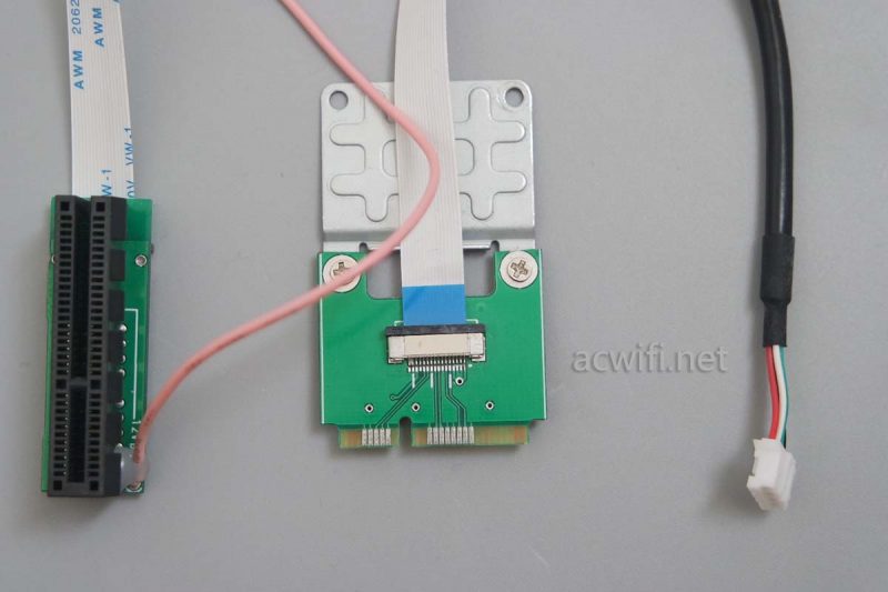 minipcie转pcie x1