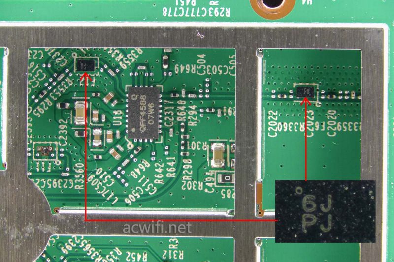 TP三频Wi-Fi 6路由器XTR5460拆机