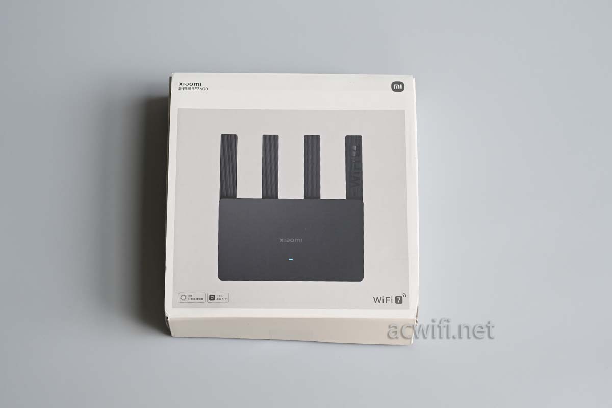 Hộp sản phẩm Xiaomi BE3600 màu đen